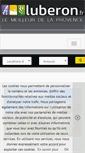 Mobile Screenshot of luberon.fr